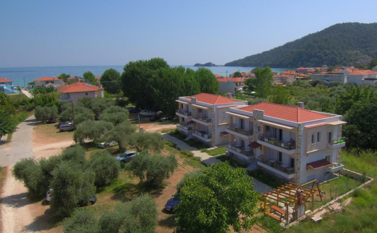 Porto Thassos Apartments & Studios Skala Potamia  Bagian luar foto
